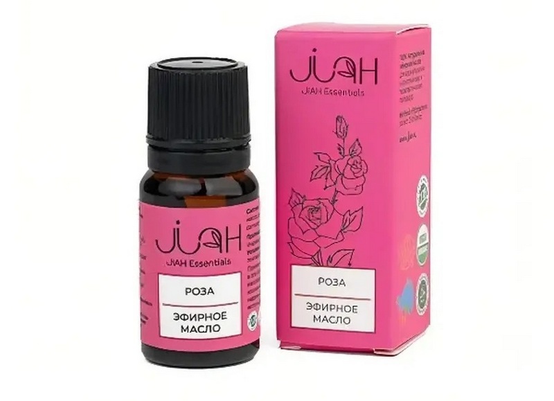Эфирное масло Роза, Jiah Essentials, 10 мл