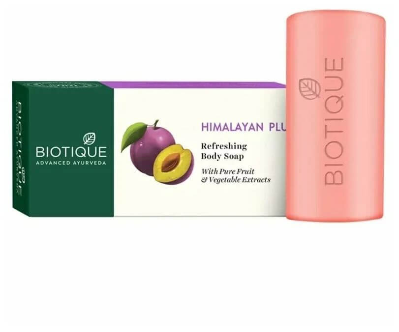 Тонизирующее мыло Гималайская слива Biotique, 150 гр
