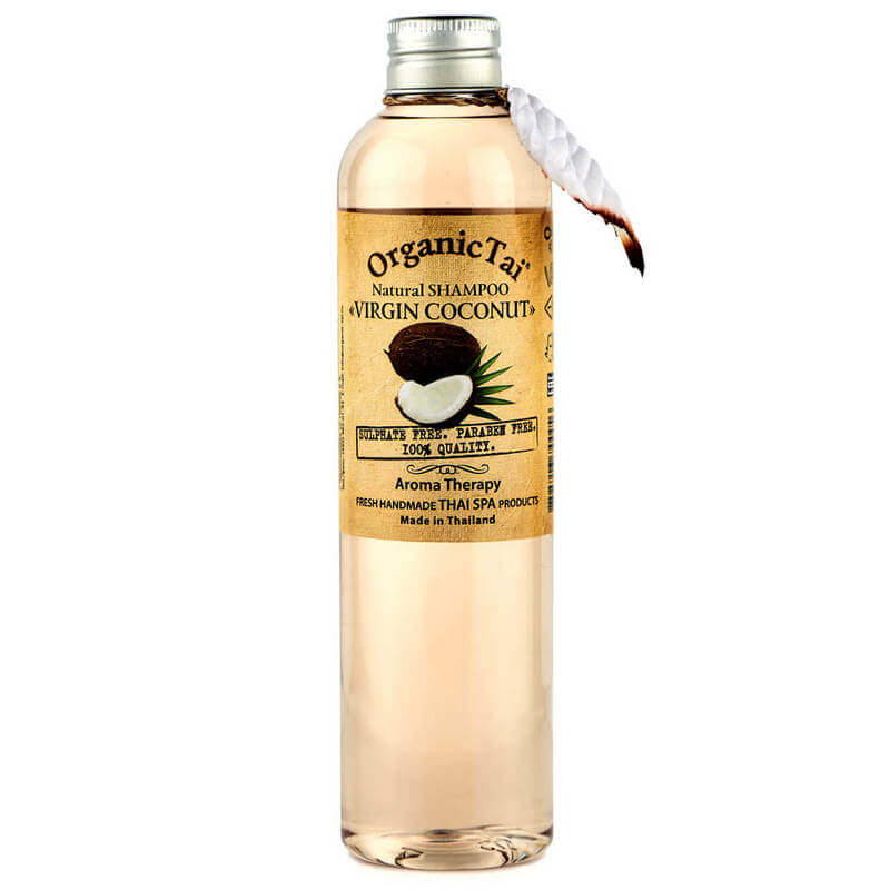 Натуральный шампунь для волос Вирджин Кокос (Virgin Coconut Organic Tai) 260 мл