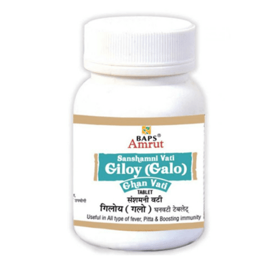 Гилой Гхан Вати, Giloy (Galo) Ghan Vati, Baps Amrut, 60 таб