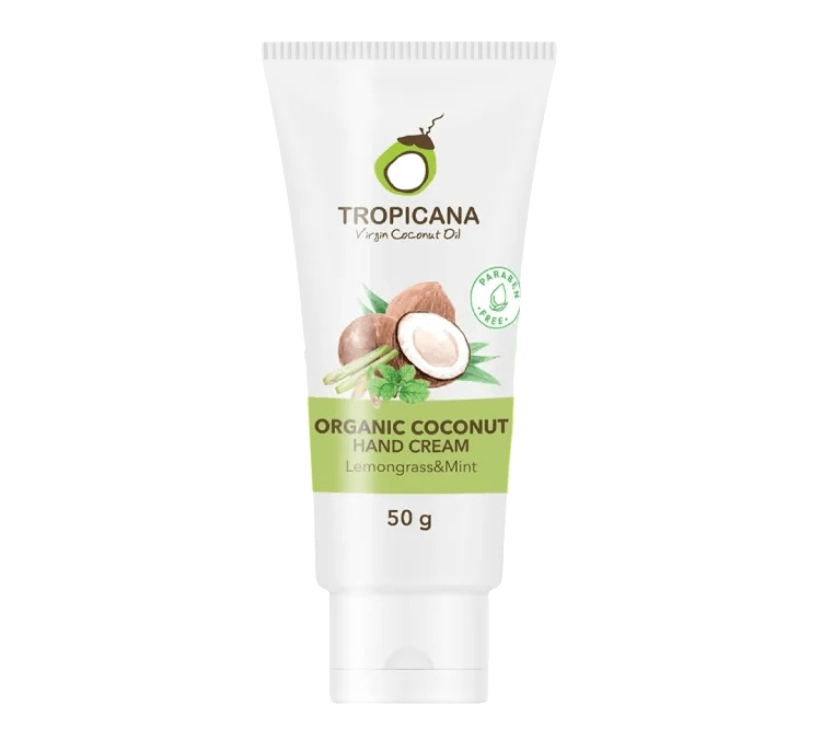 Увлажняющий крем для рук Кокос, Лемонграсс и Мята, Tropicana, 50 мл