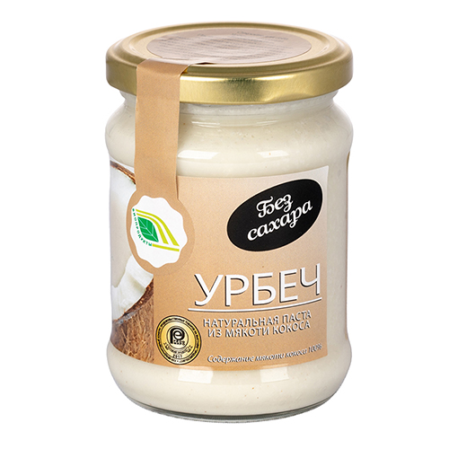 Урбеч из мякоти Кокоса Биопродукты, 280 гр
