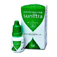 Капли для глаз Сунетра 17+ (Sunetra 17+ Herbal Eye Drop) 10 мл