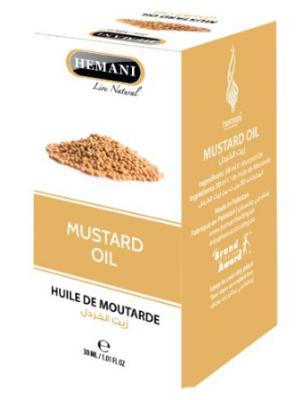 Горчичное масло Хемани, Mustard oil Hemani, 30 мл