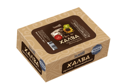 Халва подсолнечная шоколадная, ХалвАрт, 250 гр