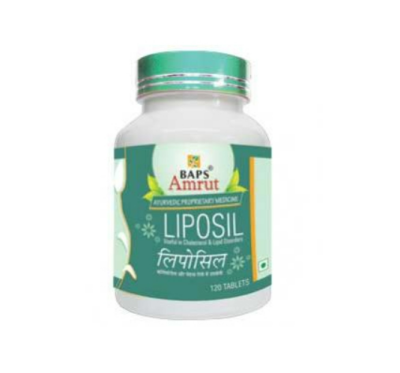 Липосил, Бапс Амрут, Liposil, Baps Amrut, 120 таб