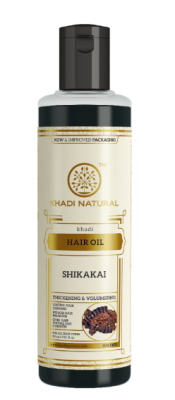 Натуральное масло для волос Шикакай Кхади, Shikakai Hair Oil Khadi, 210 мл