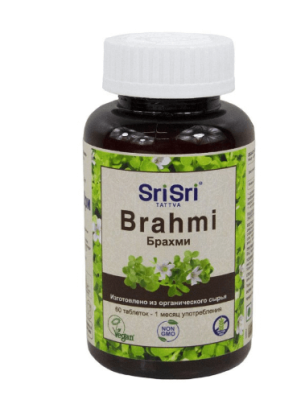 Брахми Шри шри, Brahmi Sri Sri Tattva, 60 таблеток по 650 мг