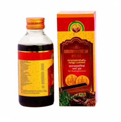 Сарасватариштам Ваидьяратнам, Saraswatarishtam Vaidyaratnam, 450 мл