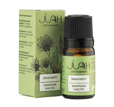 Эфирное масло Эвкалипт (Eucalyptus Oil Jiah Essentials) 10 мл