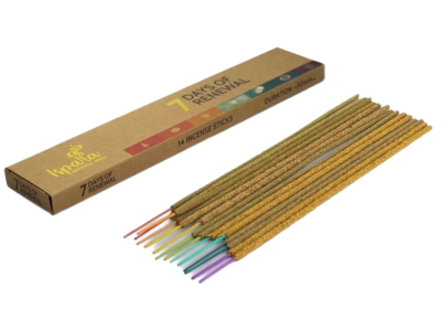 Благовония «7 дней обновления», микс благовоний, Ispalla, 14 палочек по 25 г