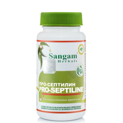 Про-Септилин, Сангам Хербалс (Pro-Septiline, Sangam Herbals), 60 таб