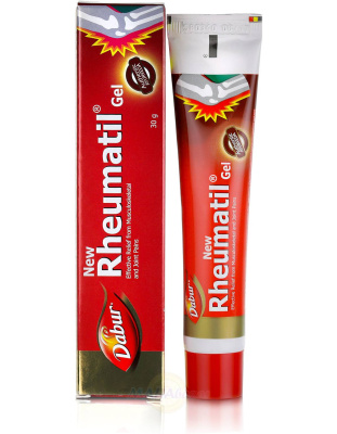 Ревматил Гель, - для мышц и суставов, Rheumatil gel Dabur, 30 гр
