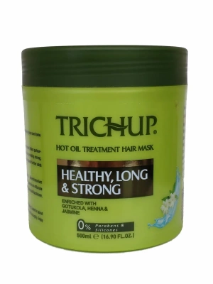 Горячая маска для волос с Готу колой (Hair Mask Healthy Long Strong, Trichup), 500 мл