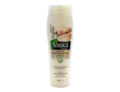 Шампунь для роста волос Испанский чеснок Дабур (Garlic Shampo Dabur Vatika) 200 мл
