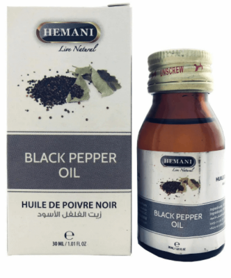 Масло черного перца, Химани, Oil Black Pepper, Hemani, 30 мл