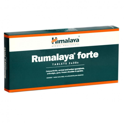 Himalaya Herbals Rumalaya Forte Румалая Форте 60 таб — контроль над артритом