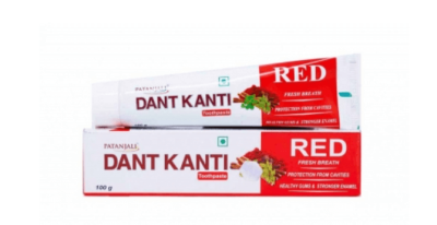 Зубная паста Дент Канти Рэд (Dant Kanti Red, Patanjali), 100 г