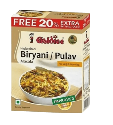 Смесь специй для риса и плова Biryani Masala, Goldiee, 50 г