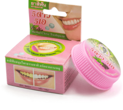 Зубная паста Herbal Clove Toothpaste, Herbal Star, 30 г