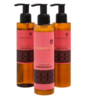 Бессульфатный восстанавливающий шампунь для волос «ГРАНАТ и ИНЖИР», ORGANIC TAI, 200 мл