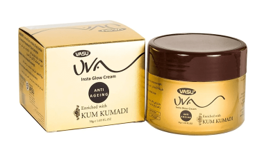 Крем для лица с маслом кумкумади, Insta Glow Anti Ageing Cream, Vasu, 50 г