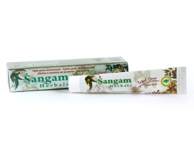 Травяная зубная паста Сангам Sangam Herbals, 25 гр