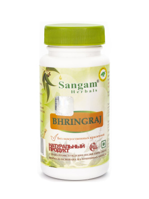 Бринградж, Сангам Хербалс (Bhringraj, Sangam Herbals), 60 таб