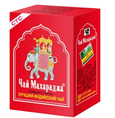 Чай Черный Байховый, Tea Black Granulated, Maharaja, 100 гр