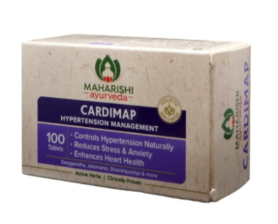 Кардимап Махариши — от гипертонии, Cardimap Maharishi, таблетки