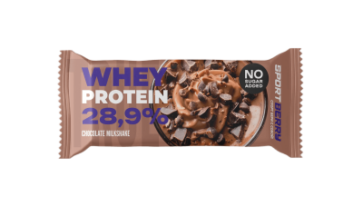 Батончик неглазированный Шоколадный Милкшейк True, Sportberry, 40 гр