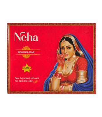 Хна для мехенди Неха Neha коричневая, 25 гр