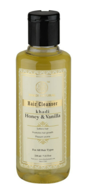 Шампунь Мед и ваниль Кхади, Honey & Vanilla Shampoo, Khadi, 210 мл