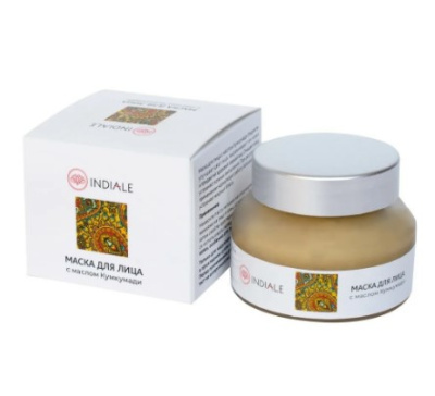 Маска для лица с маслом Кумкумади, Indiale, 50 гр