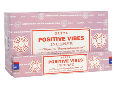 Благовония Волны позитива, Positive Vibes, Satya, 15 гр