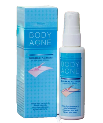 Спрей для тела очищающий от угрей и прыщей, Mistine, 50 мл