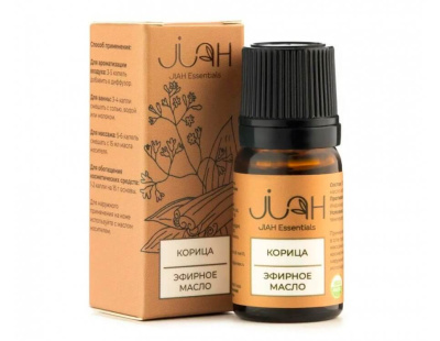 Эфирное масло Корица (Cinnamon Essential Oil JIAH Essentials) 10 мл