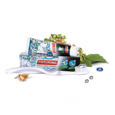 Binturong Charcoal Bamboo Toothpaste — угольная зубная паста, 60гр