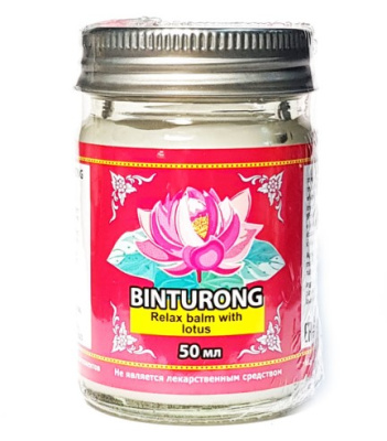 Бальзам для тела Binturong Relax Lotos Balm с лотосом, 50 гр