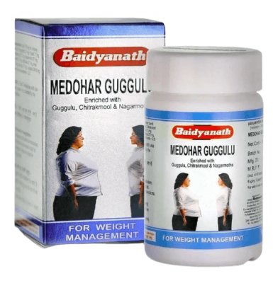 Медохар Гуггул Байдьянатх, Medohar Guggul Baidyanath, 120 таб