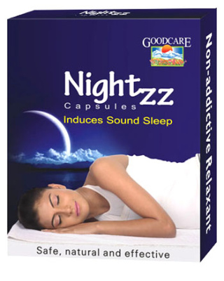 Найтз Nightzz, Induces Sound Sleep (Good Care Baidyanath), 10 капсул - натуральное снотворное