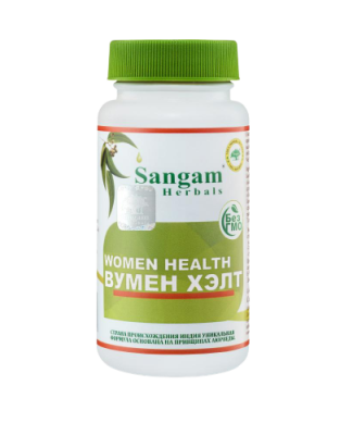 Вумен Хелт Сангам - для женщин, Sangam Herbals, 750 мг, 60 таблетки