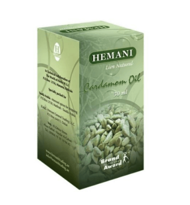 Масла кардамона Химани, Oil Cardamon, Hemani, 30 мл