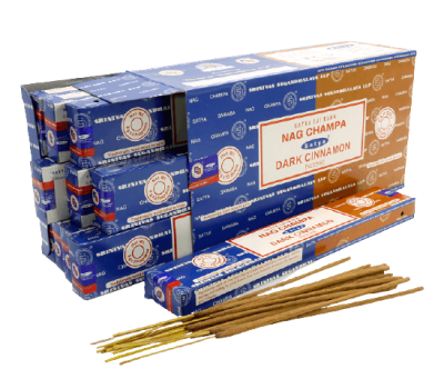 Благовония Nag Champa + Dark Cinnamon Combo, Satya, 16 гр