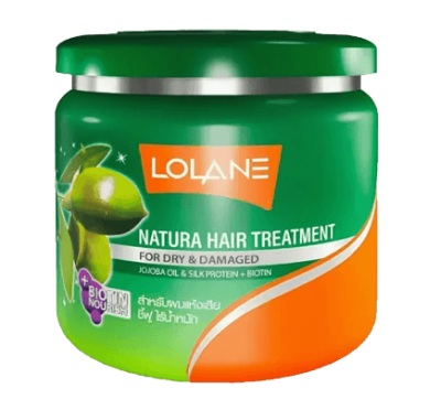 Маска для сухих и поврежденных волос с маслом жожоба и протеинами шелка, LOLANE