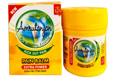 Бальзам обезболивающий, Pain Balm Extra Power, Amrutanjan, 50 г
