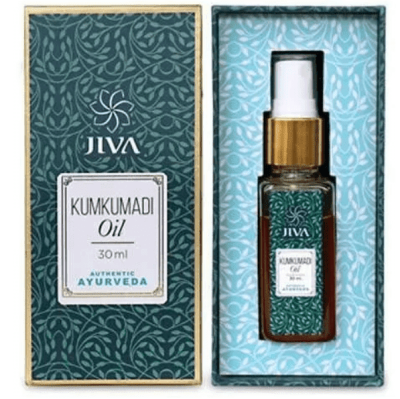 Масло Кумкумади Джива, Kumkumadi Oil, Jiva, 30 мл