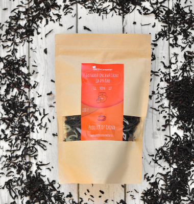 Да Хун Пао Большой красный халат Улун, 100 гр