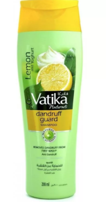 Шампунь против перхоти, Лимон и Йогурт, Дабур Ватика, Dandruff Shampoo Dabur Vatika, 200 мл