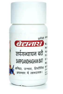 Сарпагандха вати Байдьянатх Sarpagandha vati Baidyanath, 50 таб